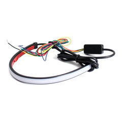 (60 cm punainen ja keltainen) LED Tail Tidy Fender Eliminator Kiinnitystanko Sequential Switchback Takajarrun suuntavilkku Suzuki Boulevard M109R M90 hinta ja tiedot | Moottoripyörien lisätarvikkeet | hobbyhall.fi