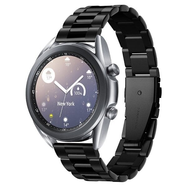 Moderni Fit Rannekoru Samsung Galaxy Watch 6 Classic (47mm) - musta hinta ja tiedot | Koteloiden lisätarvikkeet | hobbyhall.fi