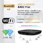 Smart TV box, TV98 ATV, H313 4K Multimedia Player, dekooderi Android 13:lla, WiFi 2.4G+5.8G+Bluetooth 5.0 High Definition Digital Receiver 1GB+8GB hinta ja tiedot | TV-virittimet | hobbyhall.fi