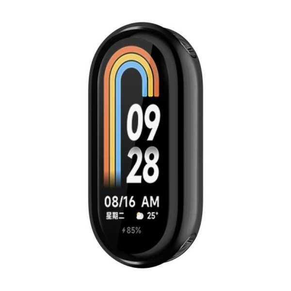 2in1 Iskunvaimennuskuori 9H karkaistu lasi Xiaomi Mi Smart Band 8 hinta ja tiedot | Koteloiden lisätarvikkeet | hobbyhall.fi