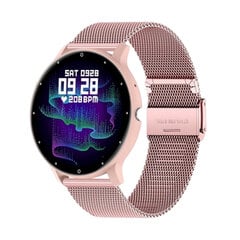 Bluetooth Call Smart Watch 1,28 tuuman vedenpitävä urheilukellon kuntokello syke/SpO2/unimittarilla Fitness Tracker -älykello iOS:lle Android Pink hinta ja tiedot | Älykellot | hobbyhall.fi