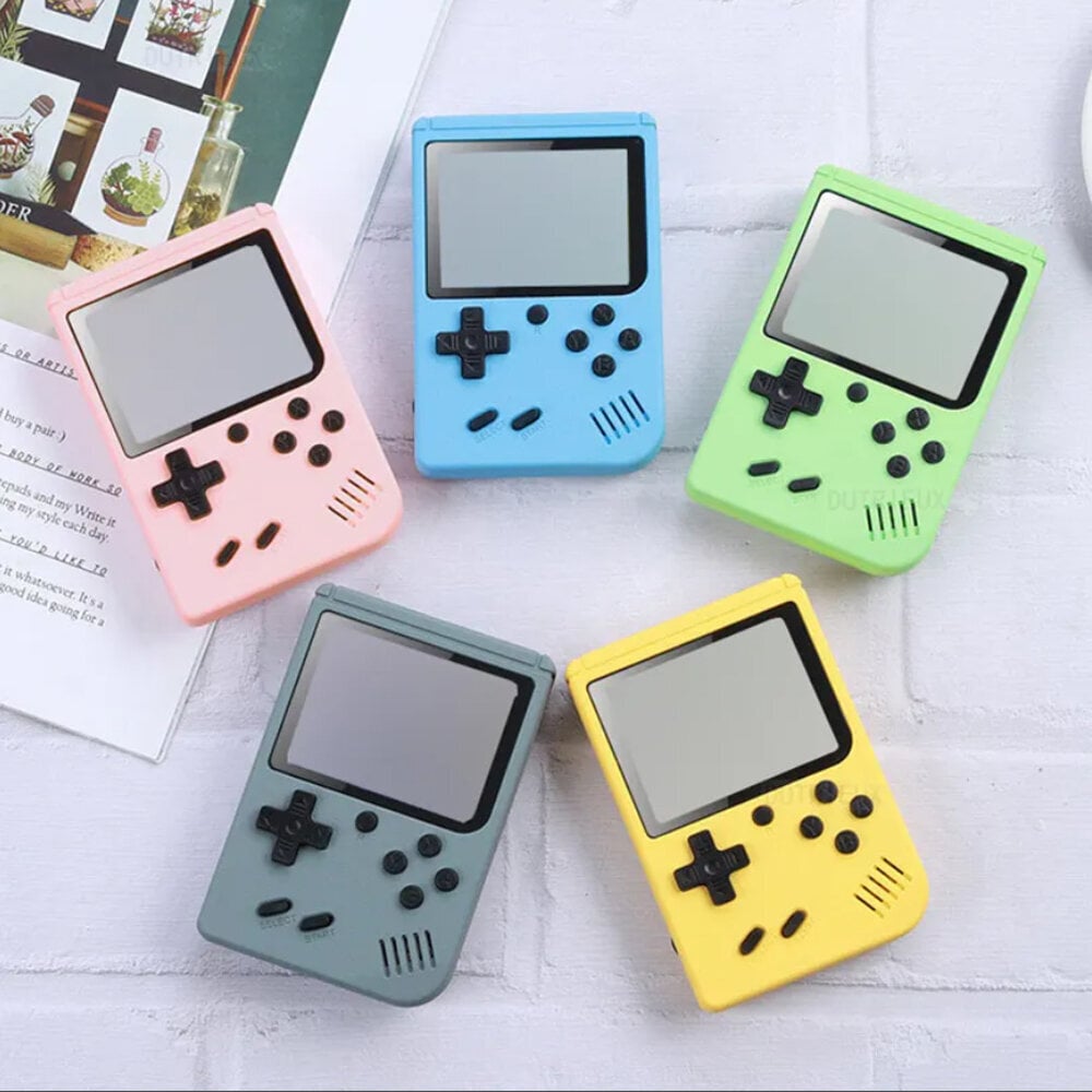 Gameboy Plus – 500 peliä – TV – (sininen) hinta ja tiedot | Ohjaimet ja lisätarvikkeet | hobbyhall.fi