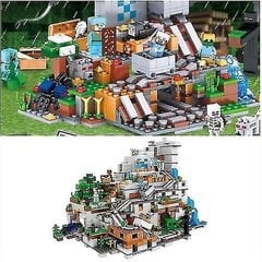 Aleko Minecraft Building Kit Mountain Cave -rakennussarja hinta ja tiedot | LEGOT ja rakennuslelut | hobbyhall.fi