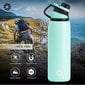 Fjbottle ruostumattomasta teräksestä valmistettu metallipullo 1L kuumille ja kylmille juomille hinta ja tiedot | Juomapullot | hobbyhall.fi