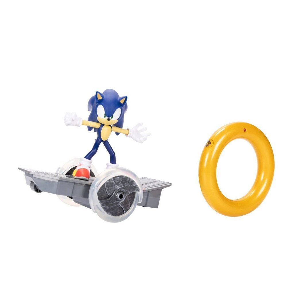 Sonic The Hedgehog Speed ​​RC -rullalautailuauto Gold Ring -ohjaimella hinta ja tiedot | Poikien lelut | hobbyhall.fi