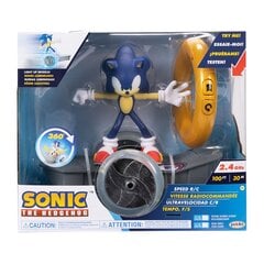 Sonic The Hedgehog Speed ​​RC -rullalautailuauto Gold Ring -ohjaimella hinta ja tiedot | Poikien lelut | hobbyhall.fi