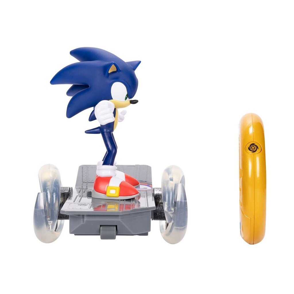 Sonic The Hedgehog Speed ​​RC -rullalautailuauto Gold Ring -ohjaimella hinta ja tiedot | Poikien lelut | hobbyhall.fi