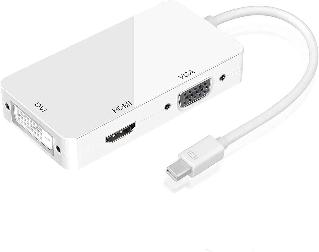 Sovitin Ozvavzk ‎MO-DP-01 Mini DisplayPort - HDMI VGA DVI hinta ja tiedot | Adapterit | hobbyhall.fi