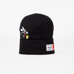 Hattu Herschel Elmer Beanie Mickey Black hinta ja tiedot | Miesten hatut, huivit ja käsineet | hobbyhall.fi