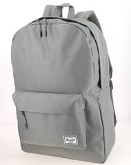 Reppu Herschel Classic Grey, 22L, harmaa hinta ja tiedot | Urheilukassit ja reput | hobbyhall.fi