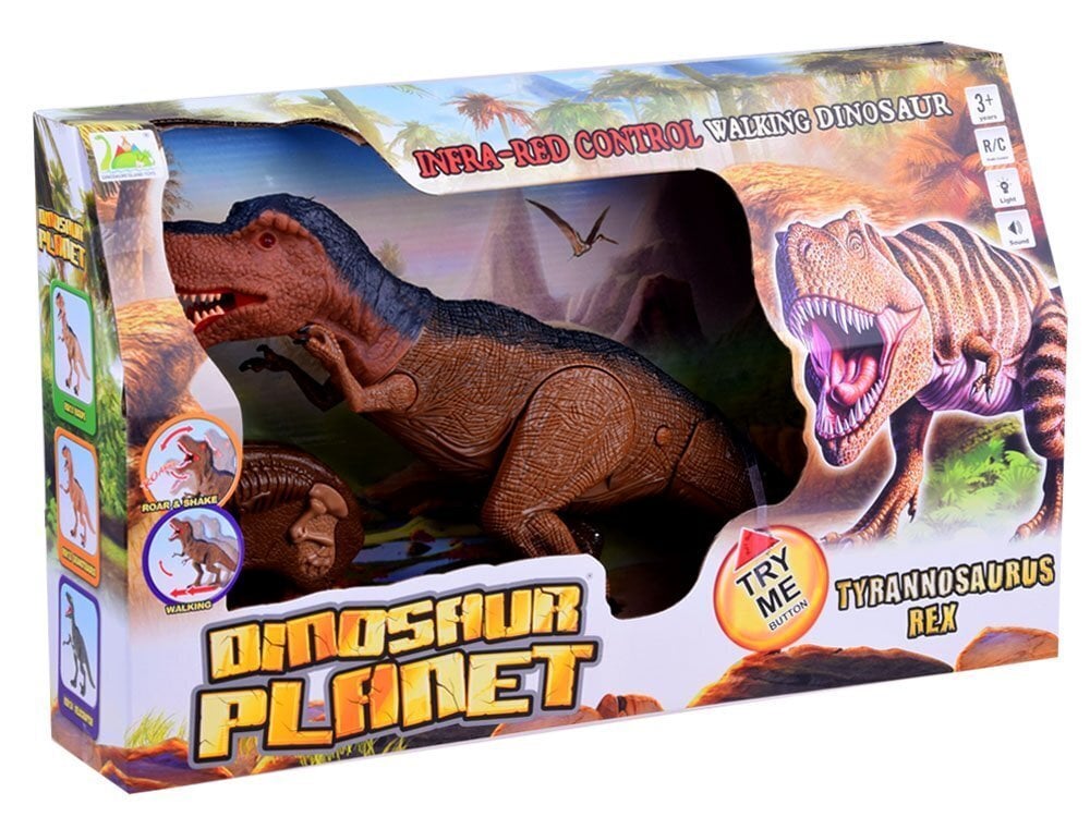 Radio-ohjattu Dinosaur T-REX hinta ja tiedot | Poikien lelut | hobbyhall.fi