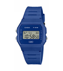 Unisex-kello Casio Collection F-91WB-2A1EF hinta ja tiedot | Miesten kellot | hobbyhall.fi