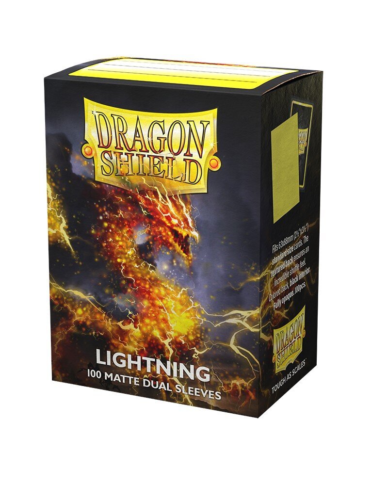 Pelikortit Dragon Shield, keltainen, 100 kpl. hinta ja tiedot | Lautapelit ja älypelit | hobbyhall.fi