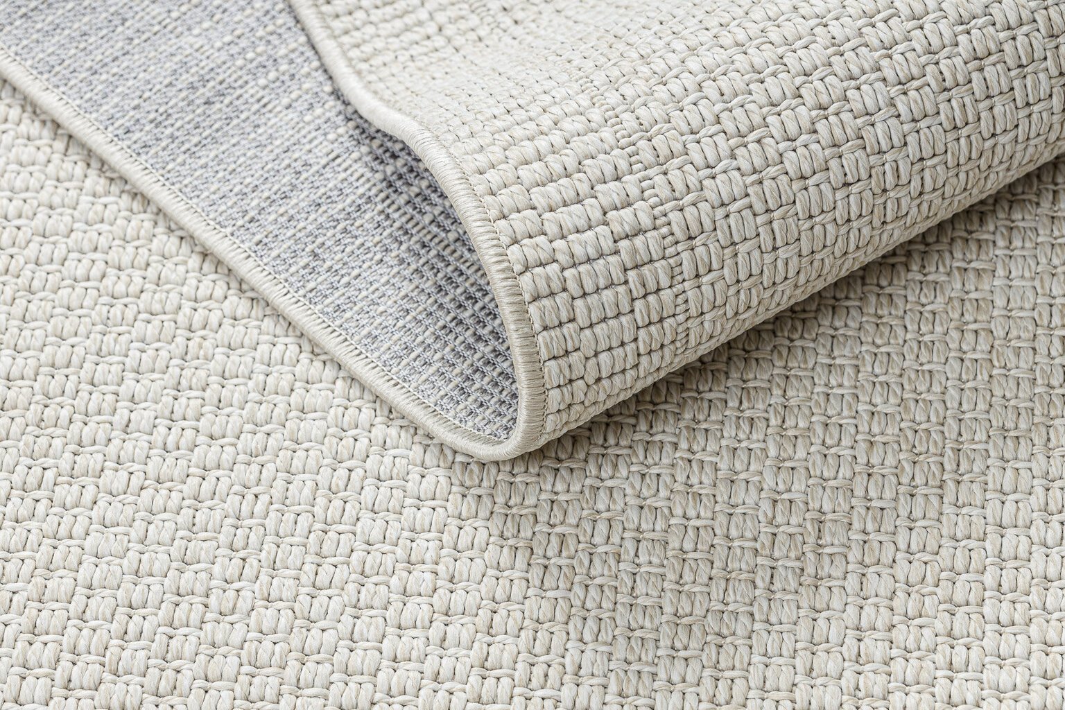 Matto ORIGI 3737 kerma - Kehys litteä SISAL - beige hinta ja tiedot | Isot matot | hobbyhall.fi