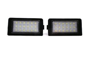 BMW E38 LED rekisterikilven valaisin 2x650lm, 2 kpl. hinta ja tiedot | Polttimot | hobbyhall.fi