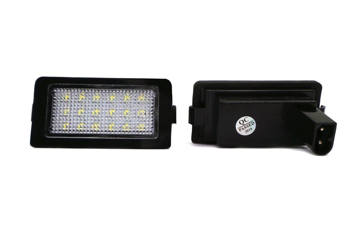 BMW E38 LED rekisterikilven valaisin 2x650lm, 2 kpl. hinta ja tiedot | Polttimot | hobbyhall.fi