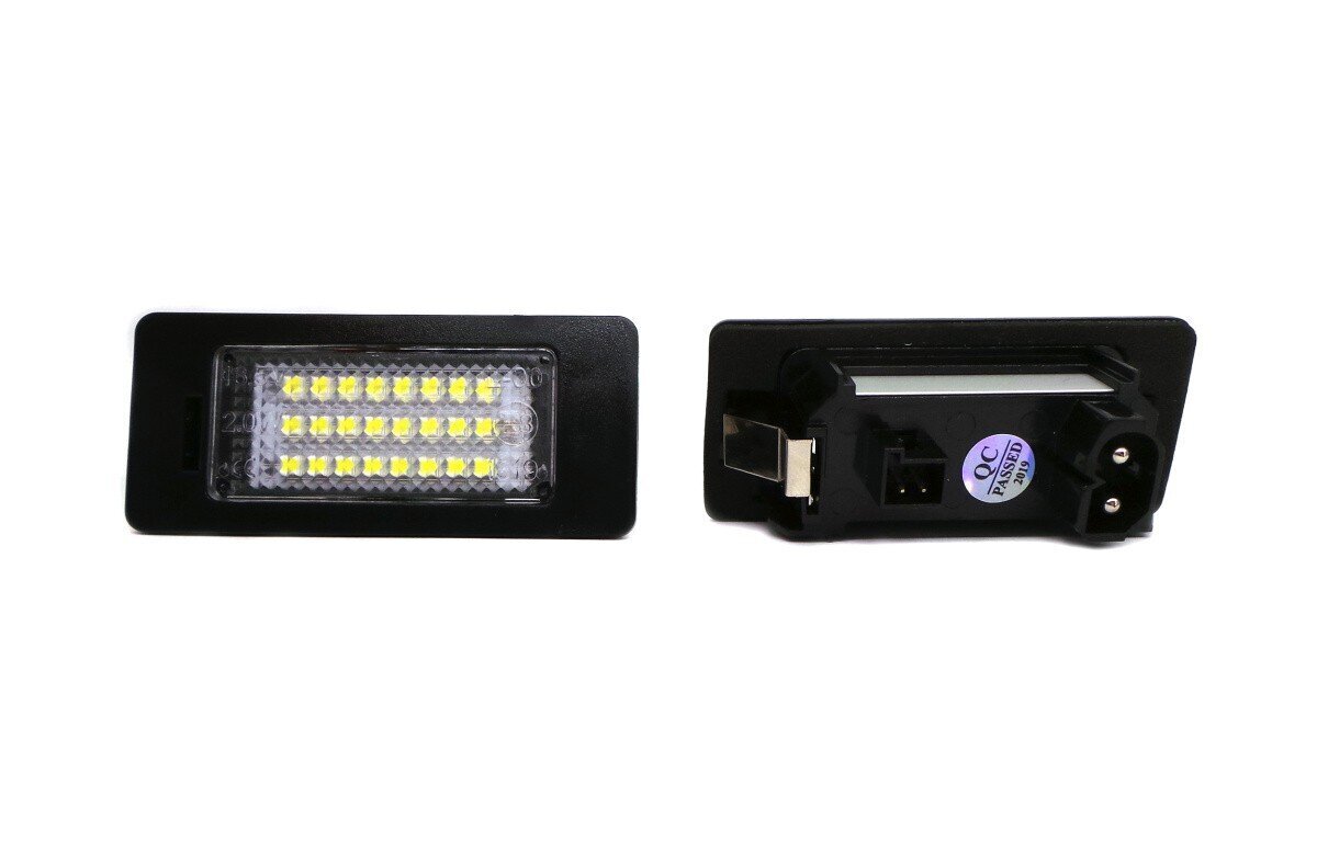 BMW E39 LED rekisterikilven valaisin 2x650lm, 2 kpl. hinta ja tiedot | Polttimot | hobbyhall.fi