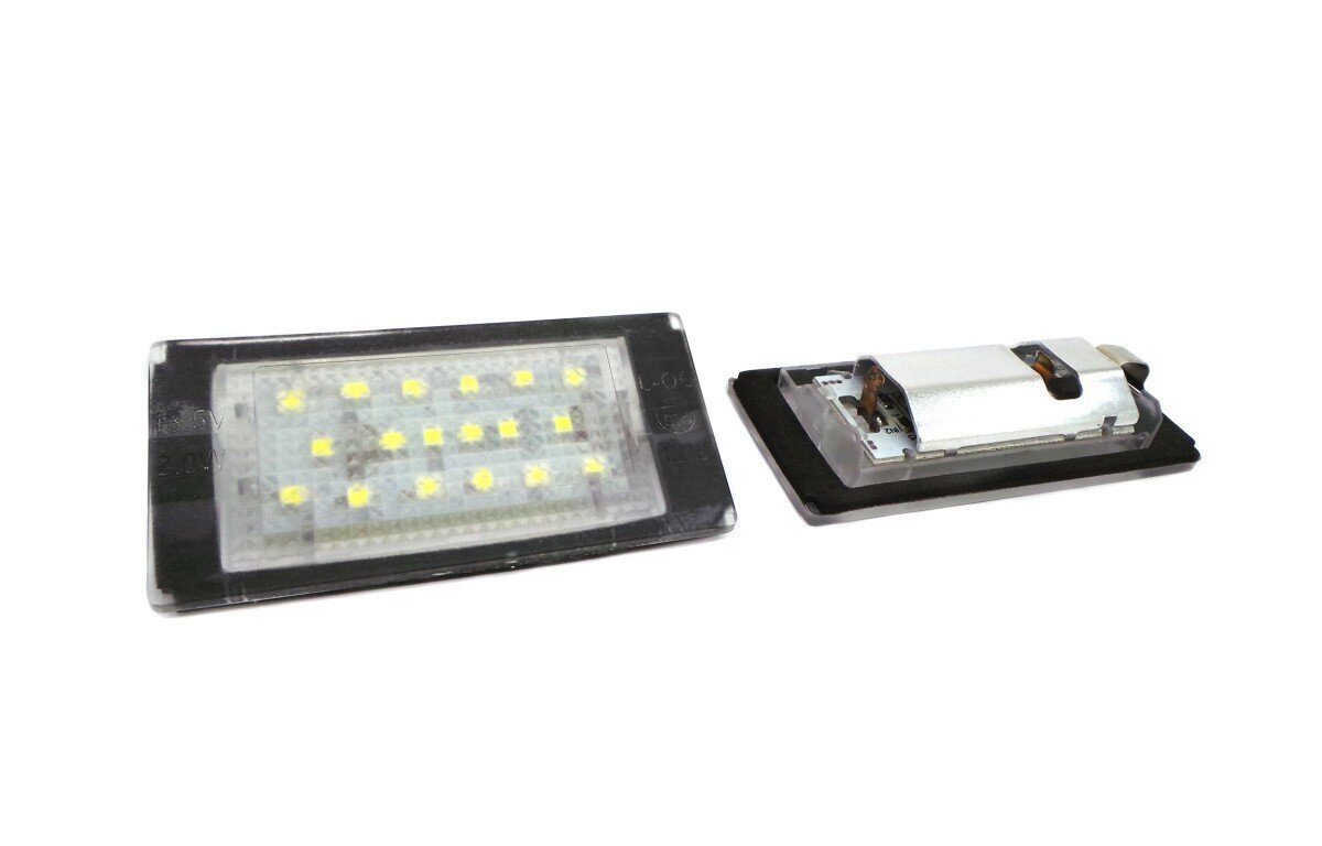 BMW E46 2D LED rekisterikilven valaisin 2x650lm, 2 kpl. hinta ja tiedot | Polttimot | hobbyhall.fi