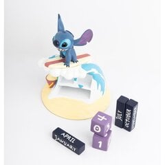 Disney Stitch Surfer 3D Perpetual Calendar hinta ja tiedot | Toimistotarvikkeet | hobbyhall.fi