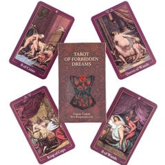 Forbidden Dreams-The Lost Forest Tarot Deck vapaa-ajan juhlapöytäpeli Laadukkaat ennustavat ennustusoraakkelikortit PDF-opaskirjalla hinta ja tiedot | Lautapelit ja älypelit | hobbyhall.fi