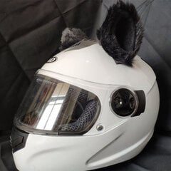 (1 pari korvia J) Luovat söpöt pehmoiset kissan korvat Koristele moottoripyöräkypärä 1 Pari Motocross-kypärä koristetarra Tarvikkeet Cosplayer Styling hinta ja tiedot | Moottoripyörien lisätarvikkeet | hobbyhall.fi