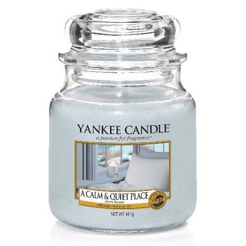 Yankee Candle A Calm & Quiet Place tuoksukynttilä 623 g hinta ja tiedot | Kynttilät ja kynttilänjalat | hobbyhall.fi