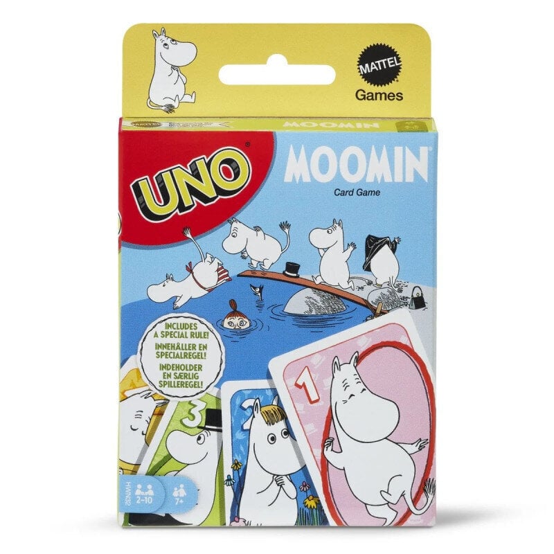 Korttipeli Uno Moomin hinta ja tiedot | Lautapelit ja älypelit | hobbyhall.fi