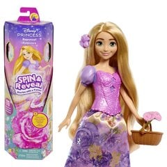 Nukke lisävarusteilla Disney Princess Spin and Reveal Rapunzel hinta ja tiedot | Tyttöjen lelut | hobbyhall.fi