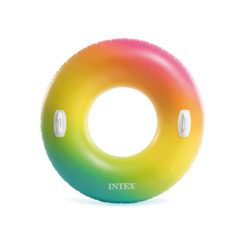 Intex Color Whirl -puhallettava rengas hinta ja tiedot | Puhallettavat vesilelut ja uima-asusteet | hobbyhall.fi