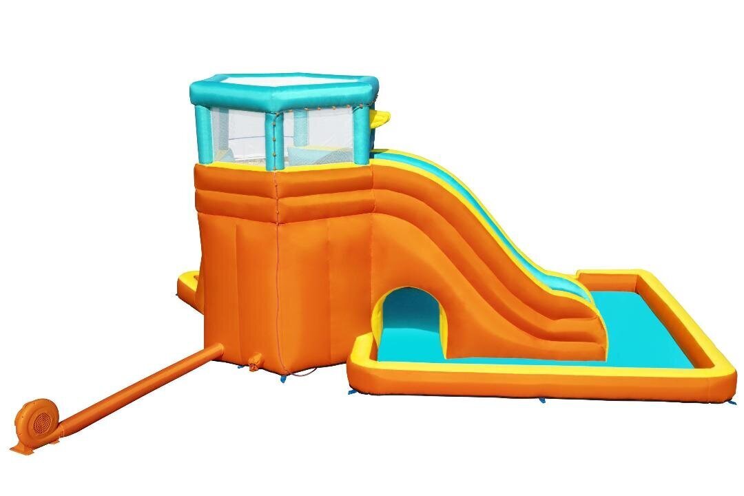 BESTWAY vesileikkikeskus Tidal Tower Mega Water Park, 565 x 373 x 265 cm hinta ja tiedot | Puhallettavat vesilelut ja uima-asusteet | hobbyhall.fi