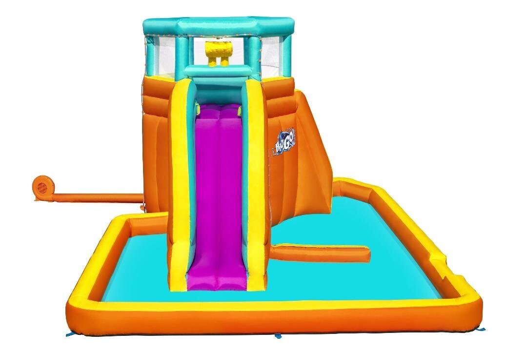 BESTWAY vesileikkikeskus Tidal Tower Mega Water Park, 565 x 373 x 265 cm hinta ja tiedot | Puhallettavat vesilelut ja uima-asusteet | hobbyhall.fi