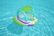 Ilmatäytteinen lautta Bestway Space Splash, 107x112 cm, vihreä. hinta ja tiedot | Puhallettavat vesilelut ja uima-asusteet | hobbyhall.fi