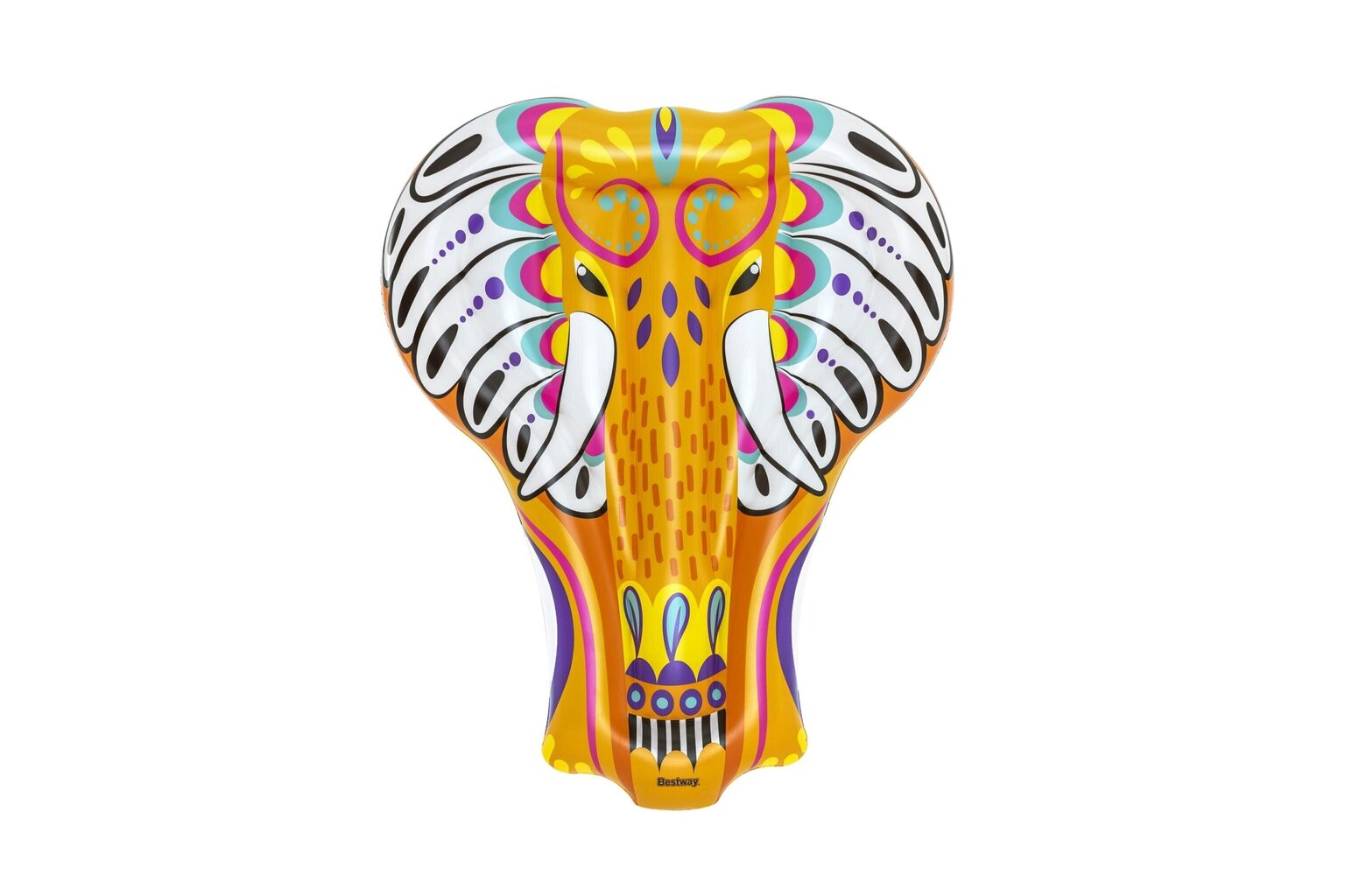 Ilmatäytteinen patja Bestway Flirty Fiesta Elephant, 183x153 cm, oranssi. hinta ja tiedot | Puhallettavat vesilelut ja uima-asusteet | hobbyhall.fi