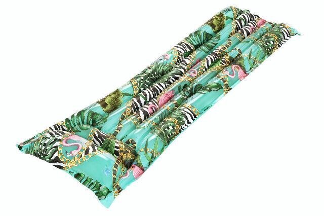 Ilmatäytteinen patja Bestway Floral Fantasy, 183x69 cm, vihreä. hinta ja tiedot | Puhallettavat vesilelut ja uima-asusteet | hobbyhall.fi