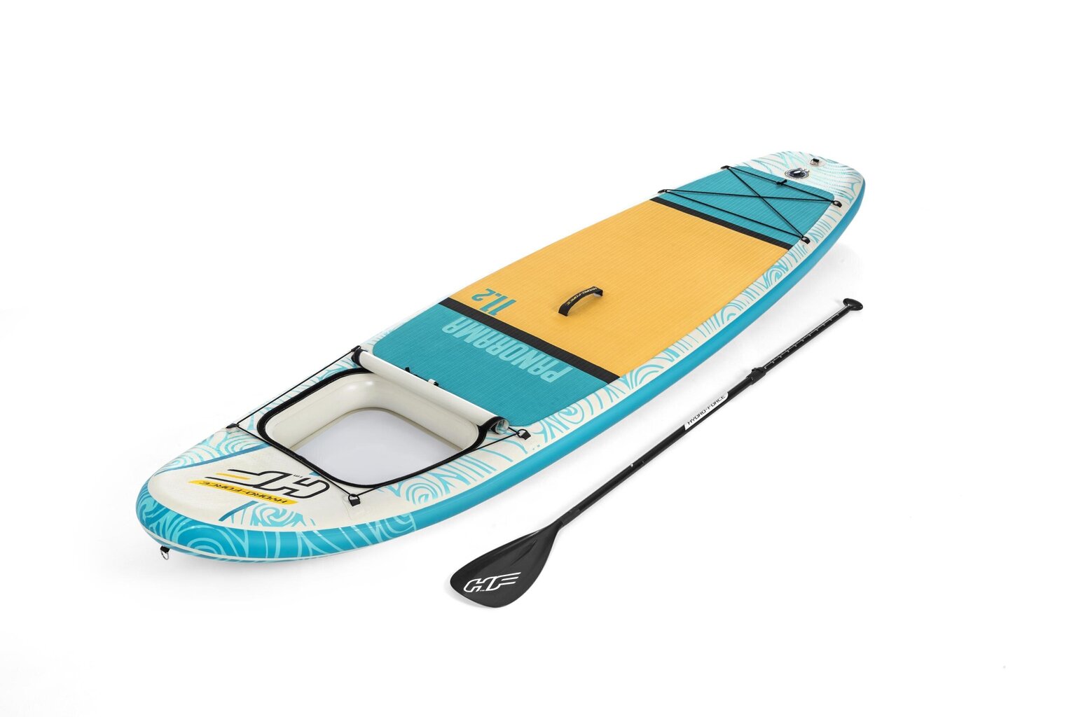 Ilmatäytteinen SUP-lauta Bestway Hydro-Force Panorama Set, 340 cm. hinta ja tiedot | SUP-laudat | hobbyhall.fi