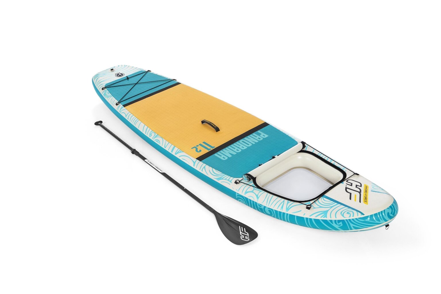 Ilmatäytteinen SUP-lauta Bestway Hydro-Force Panorama Set, 340 cm. hinta ja tiedot | SUP-laudat | hobbyhall.fi