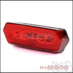 (Punainen)Moottoripyörän LED-takavalo integroitu ajojarrulamppu suuntavilkku Honda MSX Grom 125 CB650F CBR650F CTX700N 2013-2016 hinta ja tiedot | Moottoripyörien lisätarvikkeet | hobbyhall.fi