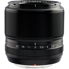 Fujifilm XF 60mm f/2.4 ASPH objektiivi, XF60MM hinta ja tiedot | Objektiivit | hobbyhall.fi