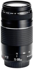 Canon EF 75-300mm f/4-5.6 III hinta ja tiedot | Canon Puhelimet, älylaitteet ja kamerat | hobbyhall.fi