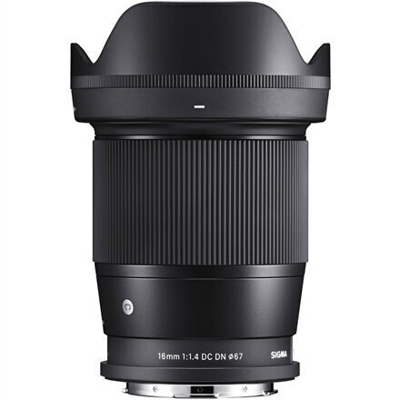 Sigma 16mm f/1.4 DC DN Contemporary lens for Leica L hinta ja tiedot | Objektiivit | hobbyhall.fi