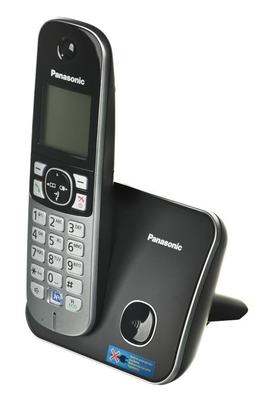 Panasonic KX-TG6811 PDB, musta hinta ja tiedot | Lankapuhelimet | hobbyhall.fi