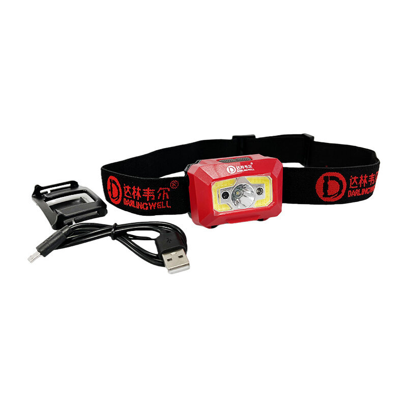 (Punainen VALO)LED Ajovalojen turvakypärä Ajovalo 2 in 1 XPE+ Light Rakennustekniikka Rescue Work Cap Ajovalo USB Ladattava hinta ja tiedot | Moottoripyörien lisätarvikkeet | hobbyhall.fi