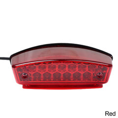 (Punainen) 21 LED yleismoottoripyörän jarruvalo Rekisterikilven takapysäytysmerkkivalo Ducati Monster 400 620 695 750 800 900 S2R S4R hinta ja tiedot | Moottoripyörien lisätarvikkeet | hobbyhall.fi