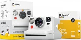 Polaroid Now Everything Box, valkoinen+ 2x Polaroid Color Film i hinta ja tiedot | Pikakamerat | hobbyhall.fi