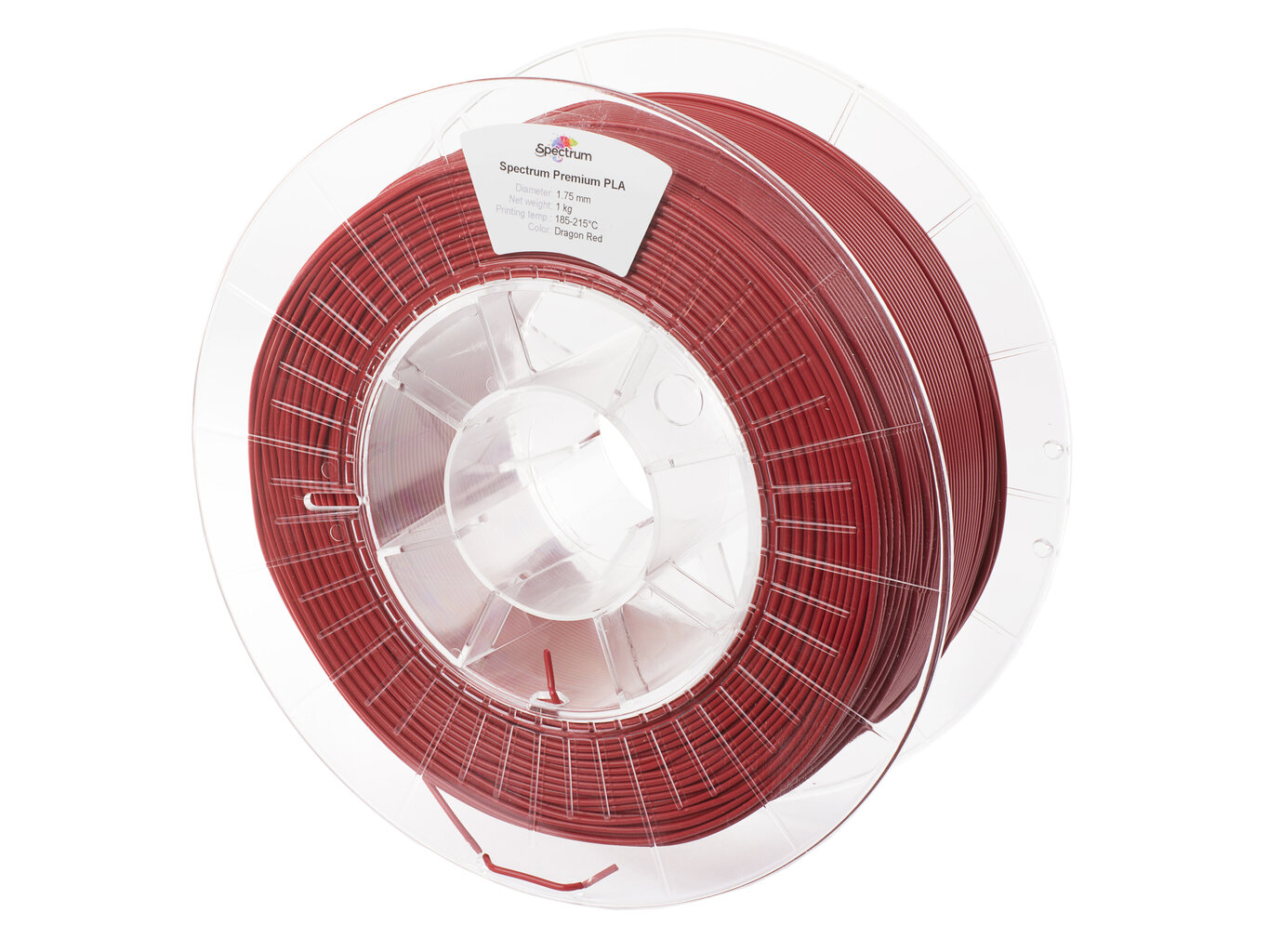 Filament Premium PLA 1,75mm DRAGON RED 1kg hinta ja tiedot | Älylaitteiden lisätarvikkeet | hobbyhall.fi