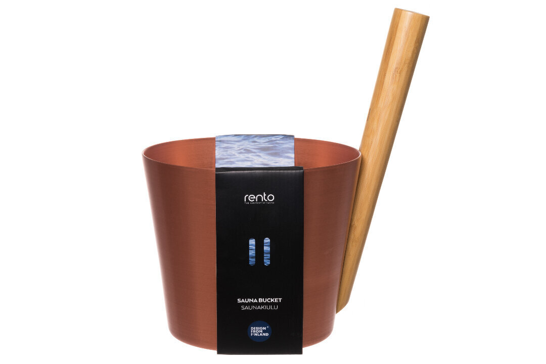 Saunakauha RENTO COPPER 5L hinta ja tiedot | Saunatarvikkeet | hobbyhall.fi