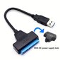 SATA USB Kaapeli, USB 3.0 SATA III Kiintolevysovitin 6.35 Cm HDD SSD Yhteensopiva hinta ja tiedot | Kaapelit ja adapterit | hobbyhall.fi