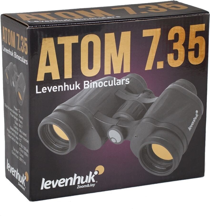 Levenhuk Atom 7x35, musta hinta ja tiedot | Kiikarit | hobbyhall.fi