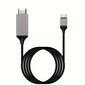 4K HD USB C HD Liitäntäkaapeli Thunderbolt 3 Yhteensopiva MacBookille. hinta ja tiedot | Kaapelit ja adapterit | hobbyhall.fi