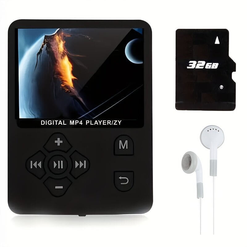 MP3-soitin, 32G muistikortti, monitoiminen MP4-musiikkisoitin. hinta ja tiedot | MP3-soittimet, MP4-soittimet | hobbyhall.fi